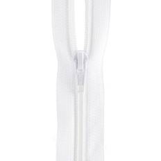Coats All-Purpose Plastic Zipper 18" White