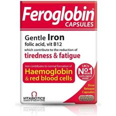 Vitabiotics Feroglobin Organic Vitamin and Mineral Capsules 30 Capsules