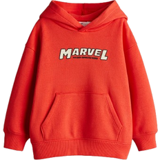 Spider-Man Barneklær H&M Printed Hoodie - Red/Spider-Man (1063809050)