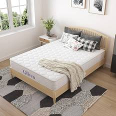 Foam Mattresses NapQueen 8 Inch Innerspring Full Size Medium Firm Memory Foam Polyether Mattress