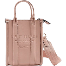 River Island Mini Debossed Cross Body Bag - Pink