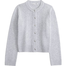 Abercrombie & Fitch Crew Cardigan - Gray