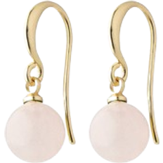 Pilgrim Goldie Earrings - Gold/Pink