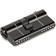Black Cylinder & Mortice Locks From The Anvil Double Cylinder Euro Black 3.2cm H x 1.7cm W x 6.5cm D
