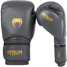 Contender Boxing Gloves - Grey/Gold