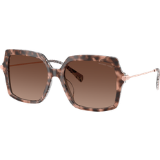 Solglasögon Michael Kors MK2247U Quogue Polarized Sköldpaddemönstradeshell Solglasögon Acetat Sköldpadda - Brun