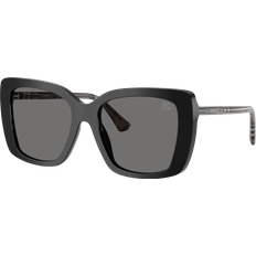 Burberry Dam - Polariserande Solglasögon Burberry Woman Sunglass - Black/Dark Grey Polar