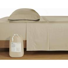 LANE LINEN 3 Pc 100% Cotton Twin Set Bed Sheet