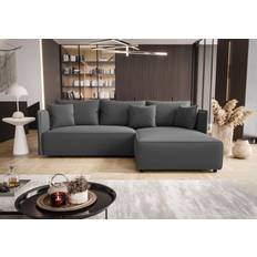 Fun-Möbel Evora Grey Sofa 245cm 4-Sitzer