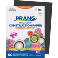 Construction Paper Black 9 x 12 50 Sh