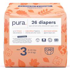 Size 3 Eco-Friendly Diapers 9-20lbs