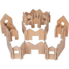 The Freckled Frog The Happy Architect Natural Set 28 Pieces