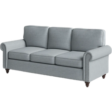 Lark Manor Yalaha Light Gray Sofa 78" 3 Seater
