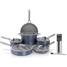 Non stick cookware sets Ninja NeverStick Ceramic Pro Cookware Set with lid 11 Parts