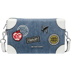 Michael Kors Jeanie Small Embellished Crossbody Bag - Denim