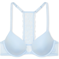 Victoria's Secret Sexy Tee Smooth Front-Close Push-Up Bra - Light Blue