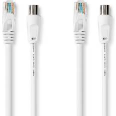 Nedis Coax/Cat6 RJ45 - Coax/Cat6 RJ45 M-M 5m