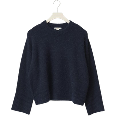 Gina Tricot Oversized Sweater - Navy (236905998-5998)