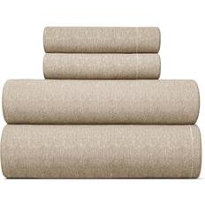 CGK Unlimited Hotel Luxury Bed Sheet Beige (259.1x228.6cm)