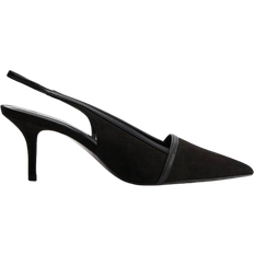 37 Tacones y Zapatos de Tacón H&M Pointed Slingbacks - Black