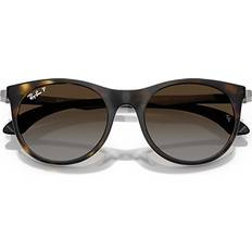Sunglasses Ray-Ban Jr Unisex Polarized Sunglasses - Havana