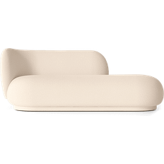 Ferm LIVING Divansoffor ferm LIVING Rico Left Wool Bouclé Off White Soffa 203cm