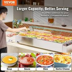 VEVOR Commercial Electric Food Warmer 10 x 8 cm