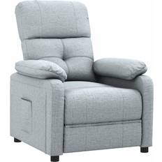 Fauteuil inclinable Fauteuils vidaXL 348275 Light Grey Armchair 100cm