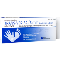 Medicinskt Plåster 6mm 20-pack