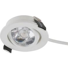 EVN P-LED Deckenleuchte Rund Schwenkbar Weiß IP20 3000K 3W 210lm EinbauØ55 Deckenfluter