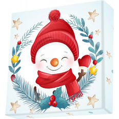 Diamond Paintings på tilbud Diamond Dotz Diamond Dotz Box Christmas Trio Snowman
