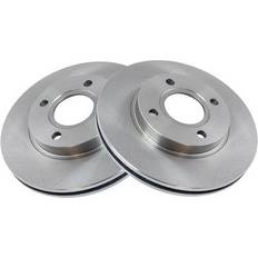 TRQ Front Brake Rotor Set 2000-2004