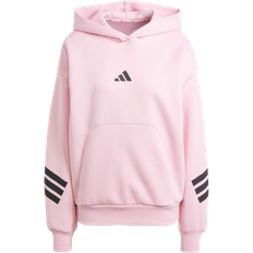 adidas Women Future Icons 3-Stripes Hoodie - True Pink