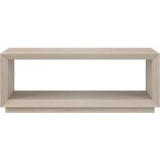 Wade Logan Tannen Alder White Coffee Table 23.4x47.5"