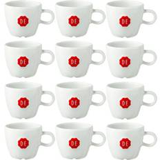 Wit Espressokopjes Douwe Egberts Tasse Espresso 70ml 12 Stück Espressotasse 7cl 12Stk.