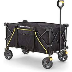 Foldable Utility Wagons GORILLA CARTS 7 cu ft 185L Foldable Camping Wagon