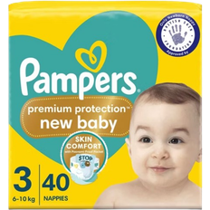 Nappies size 3 Pampers Premium Protection New Baby Essential Pack Size 3 6-10kg 40pcs