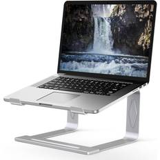 Laptop Stand for Desk, Metal Laptop Riser Holder, Removable Notebook Stand Ventilated Cooling Computer Stand Compatible with 10-15.6” Laptops
