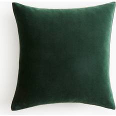 H&M Velvet Cushion Cover Green (40x40cm)