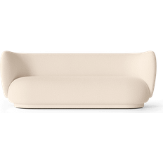 Wool Sofas ferm LIVING Rico Wool Bouclé Off White Sofa
