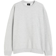 H&M Loose Fit Sweatshirt - Light Grey Marl