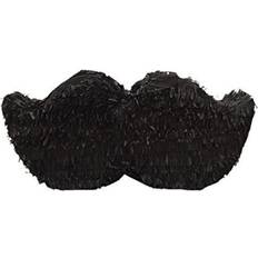 Black Piñatas APINATA4U Large Mustache Pinata 24" Black