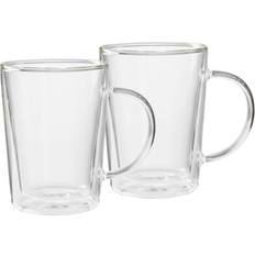 Munblåsta Latteglas Novel - Latteglas 2st