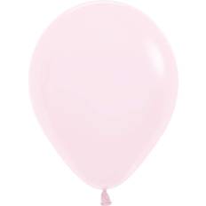 Pink Latex Balloons Betallic 5 Inch Sempertex Pastel Matte Pink Latex Balloons 100 Pack