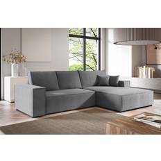 Fun-Möbel Corunia Grey Sofa 294cm 4 Seater