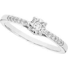 Macy's White Gold Rings Macy's Ring - White Gold/Diamonds