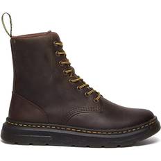 EVA Lace Boots Dr. Martens Crewson - Dark Brown/Crazy Horse