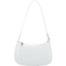 Shein Solid Color Simple Zipper Closure Shoulder Bag