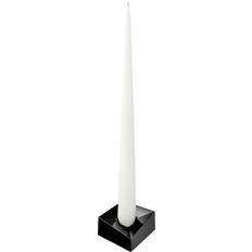 STOFF Nagel Reflect Black Chrome Candlestick 3.2cm