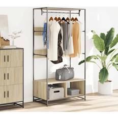 Borough Wharf Sonoma Oak 90 x 50 x 180 cm Wardrobe